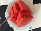 I have never eaten anything as perfect as these slices of watermelon