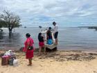 The taxi boat I took to Praia Tupe this weekend