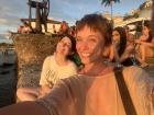 Me and a friend watching the sunset