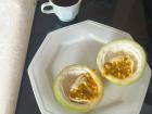 Coming in a close second to the above watermelon: passion fruit