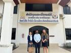 This was my first day in Savannakhet when I visited my school.