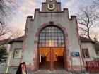 Some entrances to the U-Bahn are very architecturally interesting
