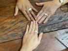 My supervisor bought hand-carved rings for me and my coworker as a "pasalubong" gift