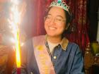 Satwik and I shared a birthday this year. The Nepali calendar is different than the one Americans use, so the Nepali date happened to line up with my birthday!