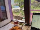 This is where I did work in my Tachai homestay. My homestay older sister and auntie would bring me snacks while I was working