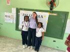 Celebrating Cami and her cousin's accomplishments in school