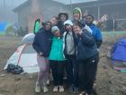 Post-summit picture back at camp
