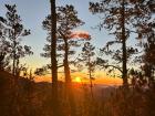 The beautiful sunrise