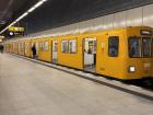 A U-Bahn car in Berlin