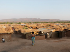 View of a village (another word for neighborhood) within Malawi