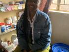This is Prudancia! She is a nurse currently working as the pharmacist as well as assisting the one other nurse we have at the medical center. However, now she is also serving as the Cashier. She is always working hard!