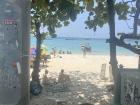 A picture of a beach in Phuket, Thailand, which is the first place I visited on my summer break