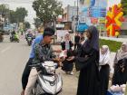 During ramadan we distribute Tajik (small snacks) to those passing on the streets 