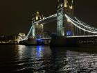I got to see the London Bridge at night!