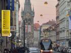 These are views of the streets from Prague.