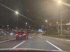 Here I am taking a taxi to a neighboring city.