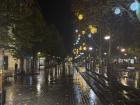 A very rainy day where I did not have an umbrella.