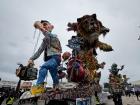 Here is the craziest parade float I have ever seen!