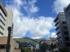 A rare day where I could see the mountains clearly