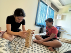 Playing Jenga with Adhvik