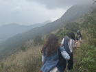 This picture is from when my friends and I hiked up one of Yercaud's hills