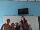 With a few of my students after our class