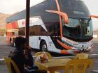 The bus I use for the 30-hour commute to Lima, the capital of Peru