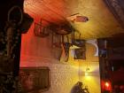 Berlin is a quirky city with a lot of fun, random things going on; this is a bar where the theme is that it's "upside down" - you can see the tables and chairs stuck to the ceiling!