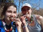 At Ithaca, one of my favorite hobbies is running club...this is me and a friend after my very first half-marathon last year!