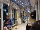 Trams are very common here, such as this one pictured here in Poland— I wish we had them in the U.S.!
