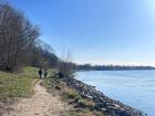 View of the river from Waldpark
