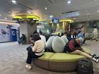 Waiting in my terminal at Taoyuan airport