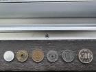 From left to right: 1, 5, 10, 100, 500 yen