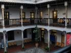 My language school where I attend classes for four hours each day--each room has different levels of Spanish taught, as well as English