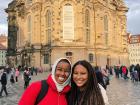 With a friend on our CBYX fellowship in Dresden, Germany