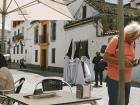 Procession ending in Cordoba, Spain