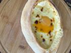 This week, I had this Georgian dish, called khachapuri, again!