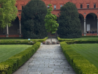 The courtyard at my university. It is bad luck to walk straight across until your graduation day!