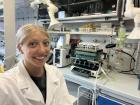 Working in the lab! I loved going to Como every week for my project