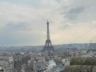 The view from the terrace at Galeries Lafayette