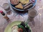 A half English half Bengali breakfast fusion!