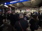 I took this picture of the tube station closest to where I live a few nights ago when one of the trains broke down, and there were so many people waiting outside!