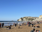 It felt like everyone was waiting for the perfect sunny beach day.