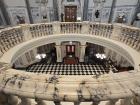 A picture from the second floor of Belfast City Hall, where a group of international students and I took a walking tour 