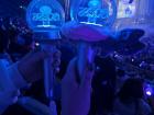 The Korean guy who sat next to me at aespa's concert wanted to take a picture with our light sticks together!