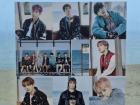 BTS' album jacket at the bus stop