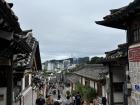 Traditional Korean-style architecture at the Bukchon Hanok Village