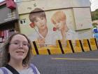 A mural of BTS' Jimin and Jungkook at Gamcheon Culture Village