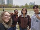 Friends I made at the Mentors Club Picnic at Seoul Forest Park