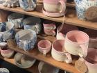 Pottery made by a Local Artist at the Flea Market